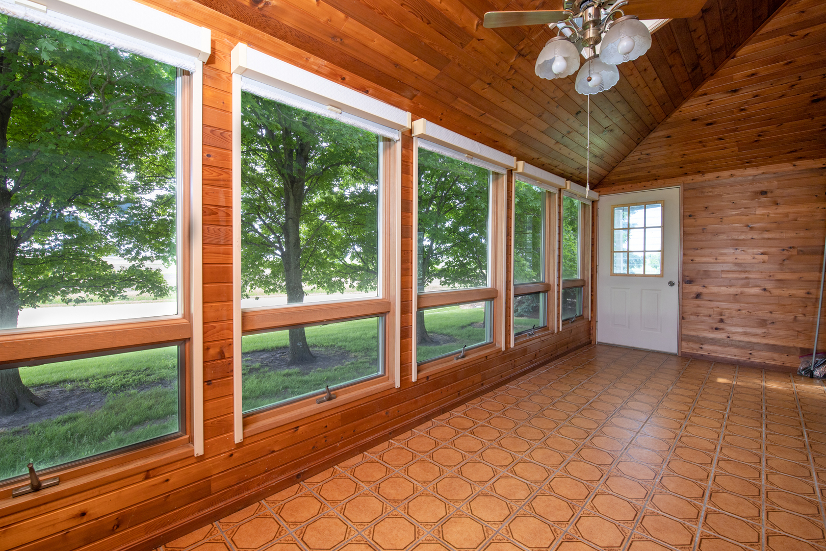 6135 Base Line Road Kirkland, IL 60146 - Photo 32 of 48 a view of backyard with hardwood