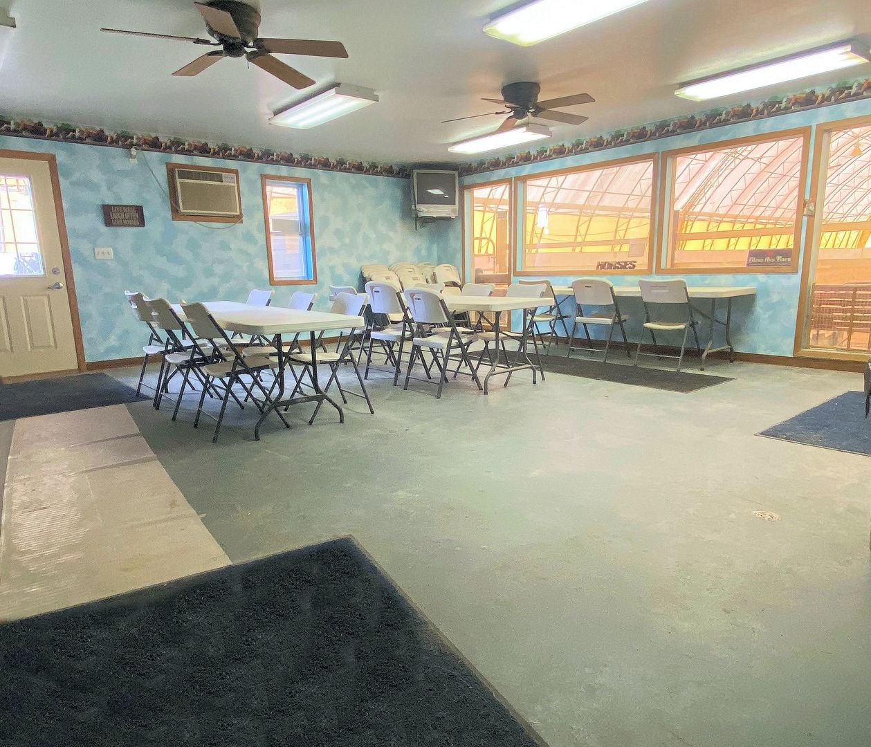 6135 Base Line Road Kirkland, IL 60146 - Photo 6 of 48 a view of a dining room with furniture window and outside view