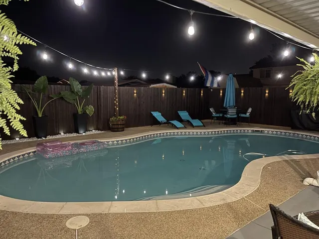 a view of a swimming pool