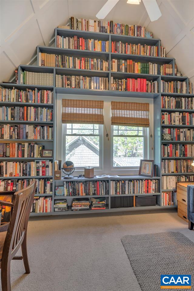 831 Village Road Charlottesville, VA 22903 - Photo 33 of 43 a reading room with furniture and book shelf
