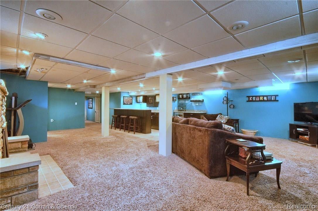 9881 Reeck Road Allen Park, MI 48101 - Photo 21 of 29 Finished_Lower_Level_2nd_View.jpg