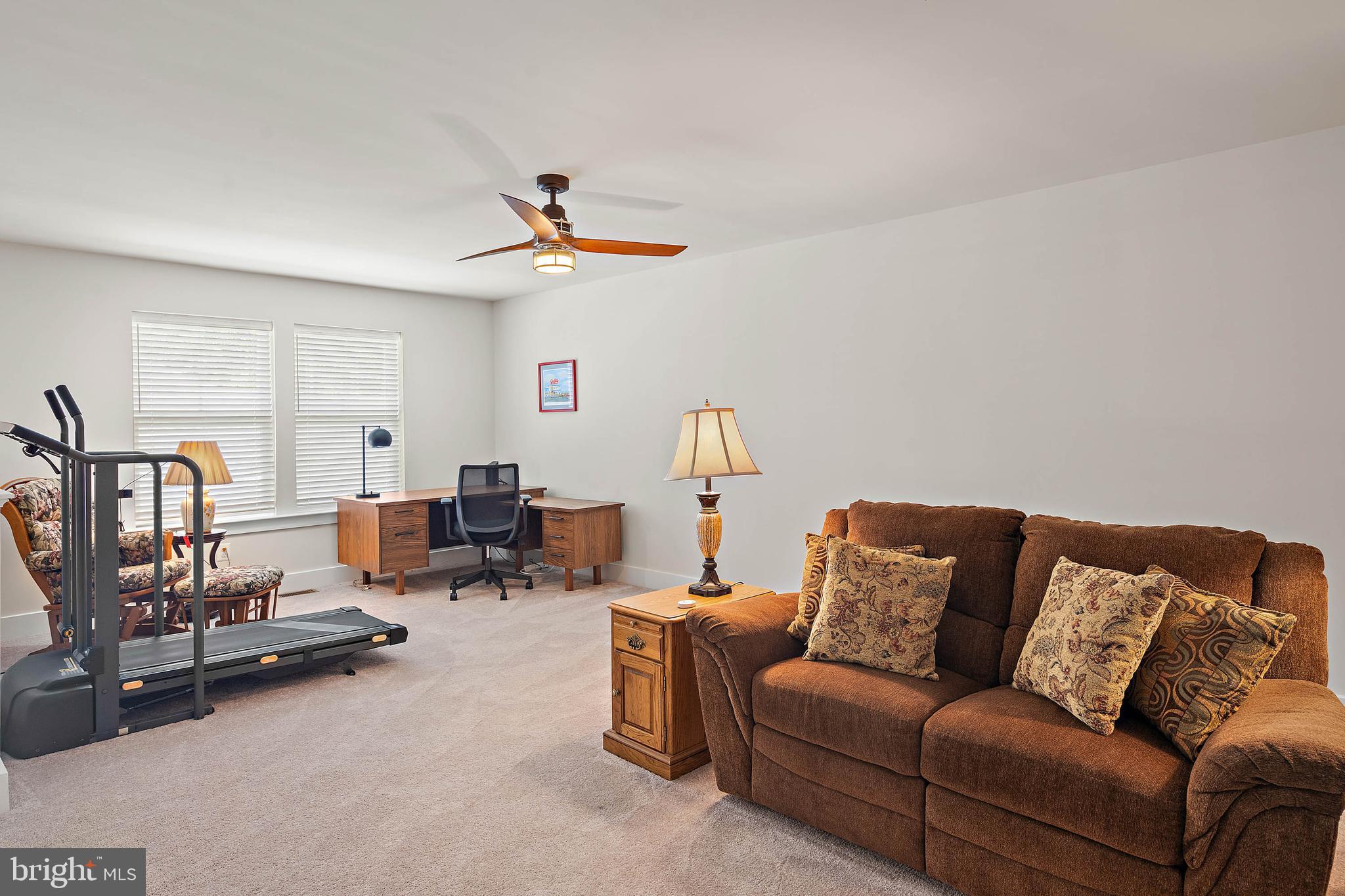 18565 Emerson Way Georgetown, DE 19947 - Photo 45 of 60 a living room with furniture a gym equipment and a couch