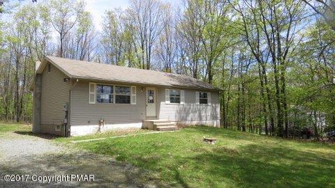 1073 State Road Effort, PA 18330 - Photo 2 of 10 a front view of a house with a yard