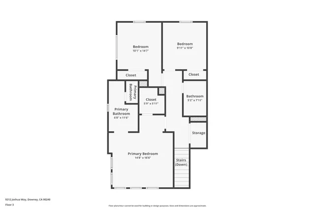 $4,550 | 9212 Joshua Way, Downey, CA 90240