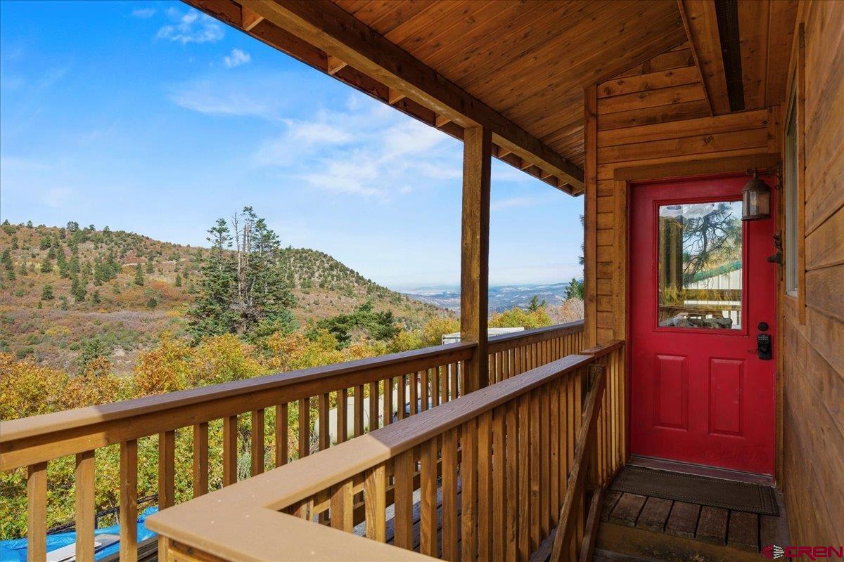 87 Which Way Ridgway, CO 81432 - Photo 21 of 45 a view of a balcony with furniture
