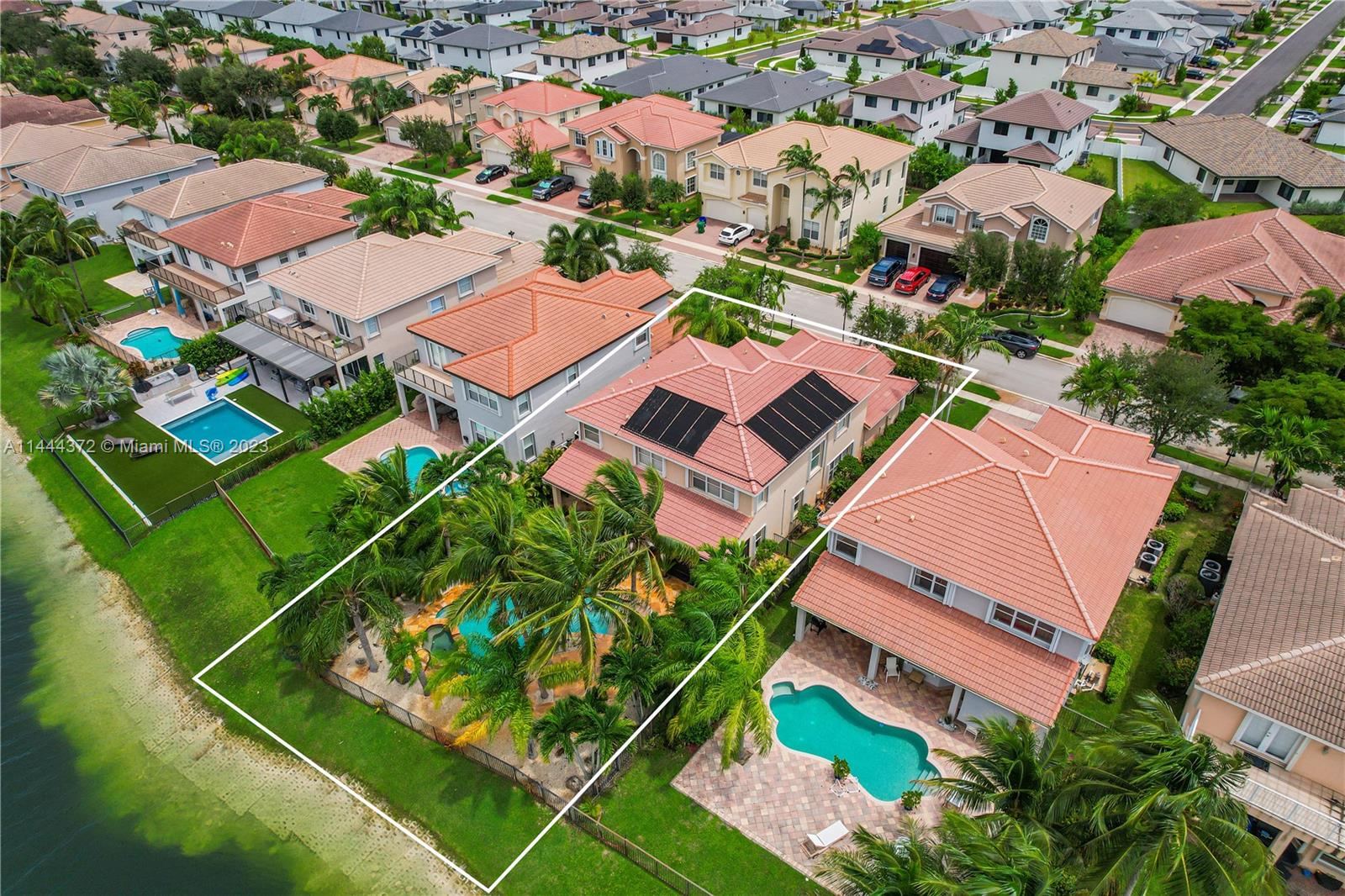 4546 Southwest 179th Way Miramar, FL 33029 - Photo 5 of 55 an aerial view of residential houses with outdoor space