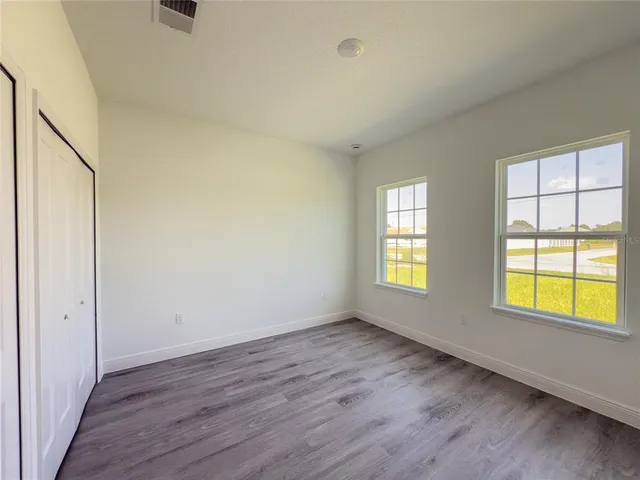 wooden floor in an empty room