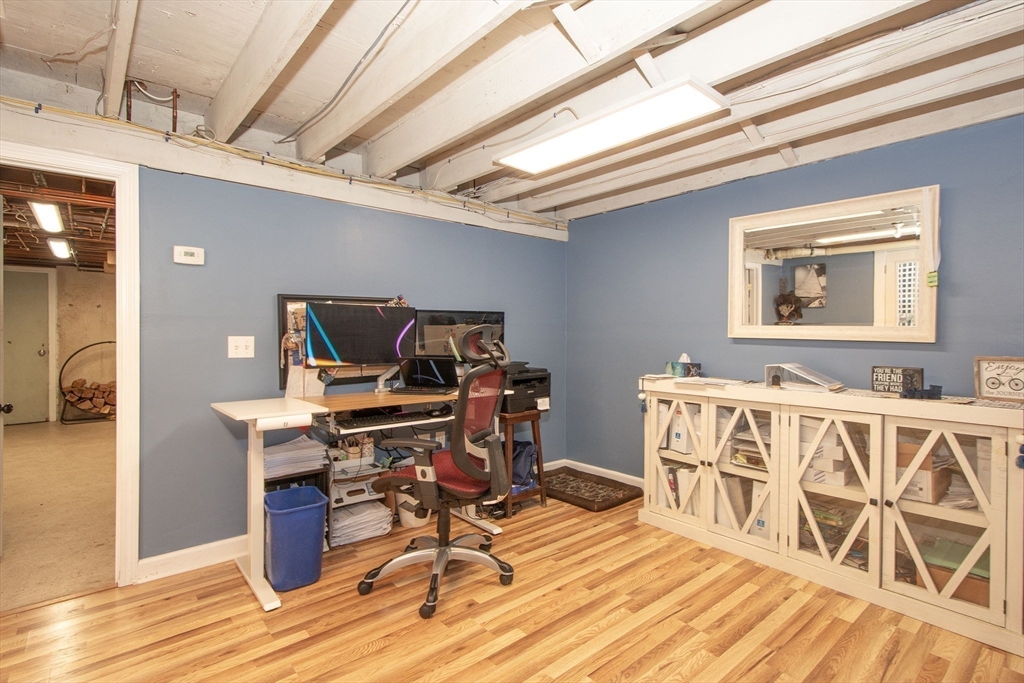 18 Longmeadow Road Scituate, MA 02066 - Photo 32 of 37 a view of a workspace with furniture and wooden floor