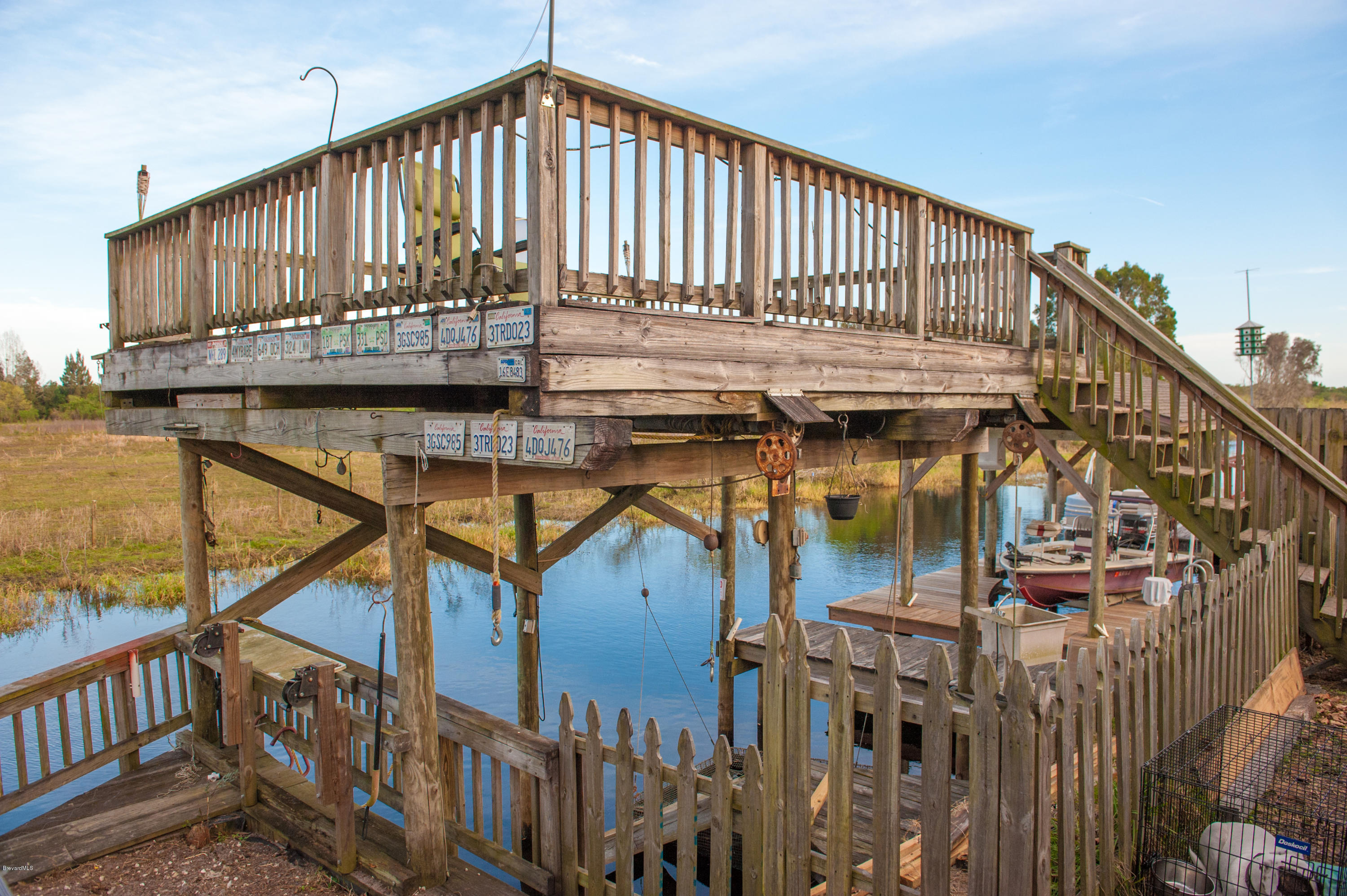 805 Mallard Road Cocoa, FL 32926 - Photo 6 of 18 Deck-Boat slips-1