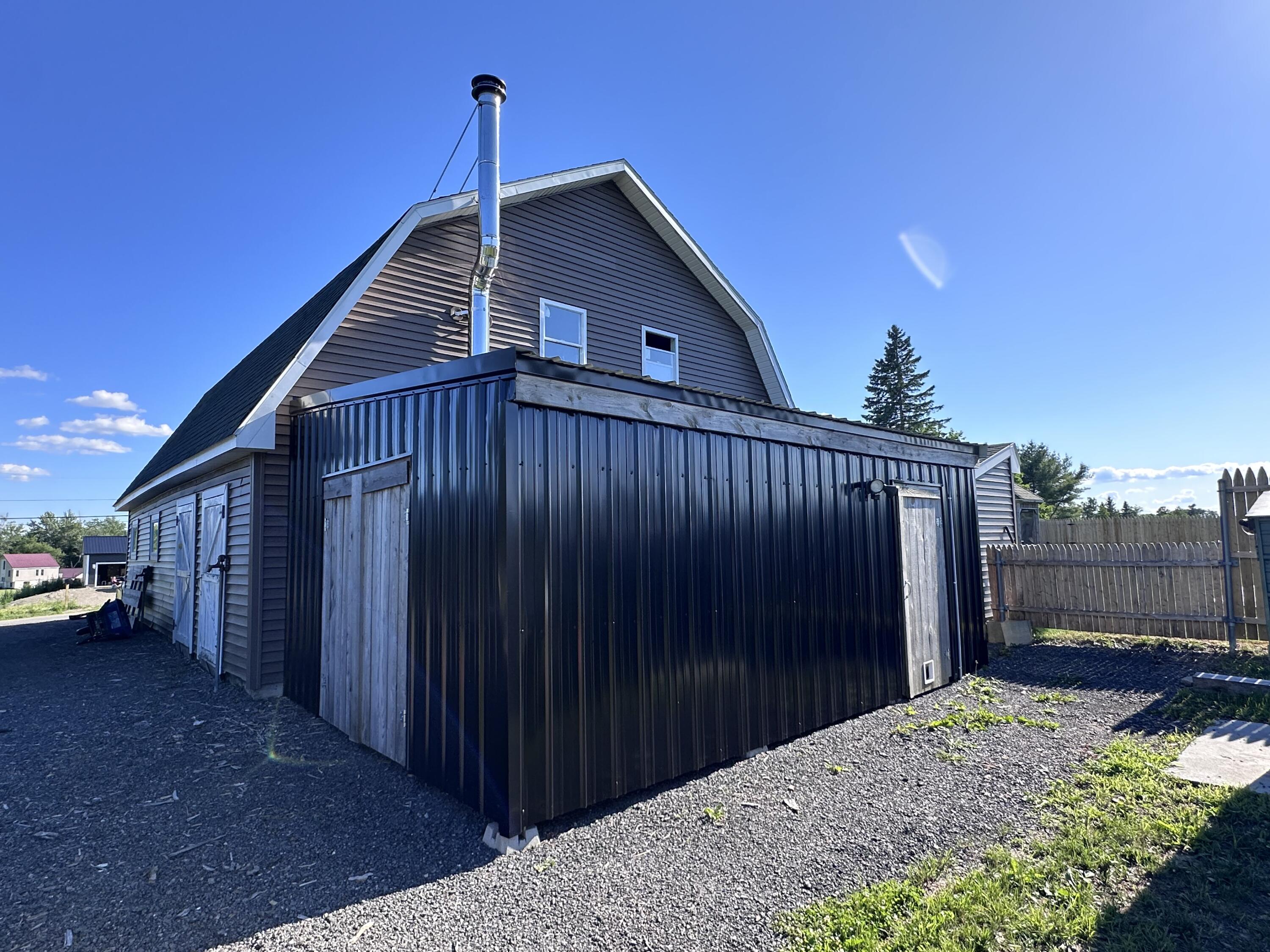 178 Potter Road Hudson, ME 04449 - Photo 50 of 54 New Lean-To Woodshed