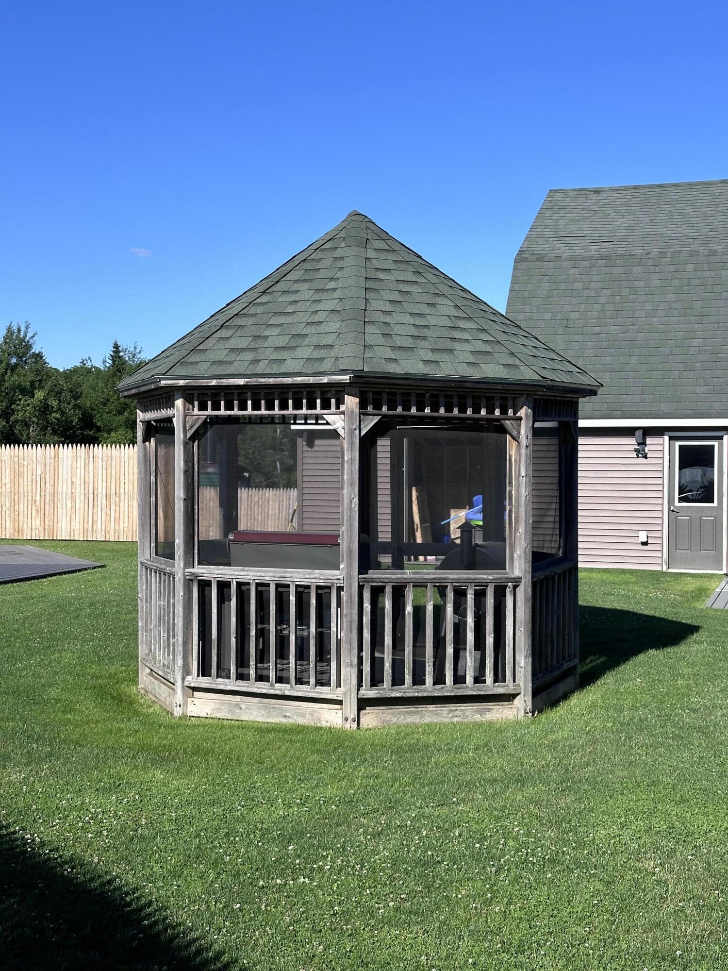 178 Potter Road Hudson, ME 04449 - Photo 53 of 54 Gazebo