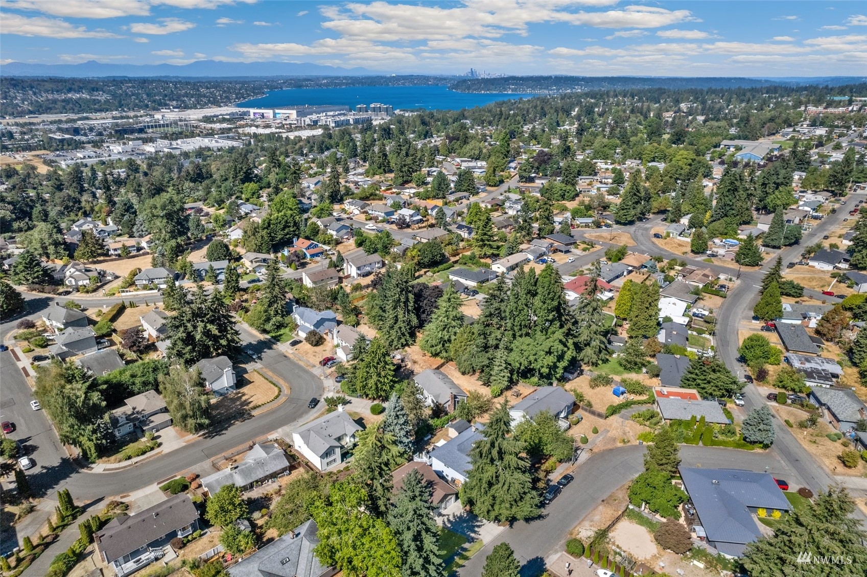415 Index Place Northeast Renton, WA 98056 - Photo 38 of 40 an aerial view of residential building with green space