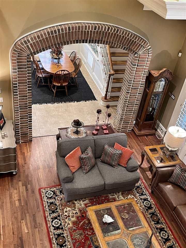 500 Eden Brooke Farm Road Bells, TN 38006 - Photo 5 of 19 a living room with furniture and a wooden floor