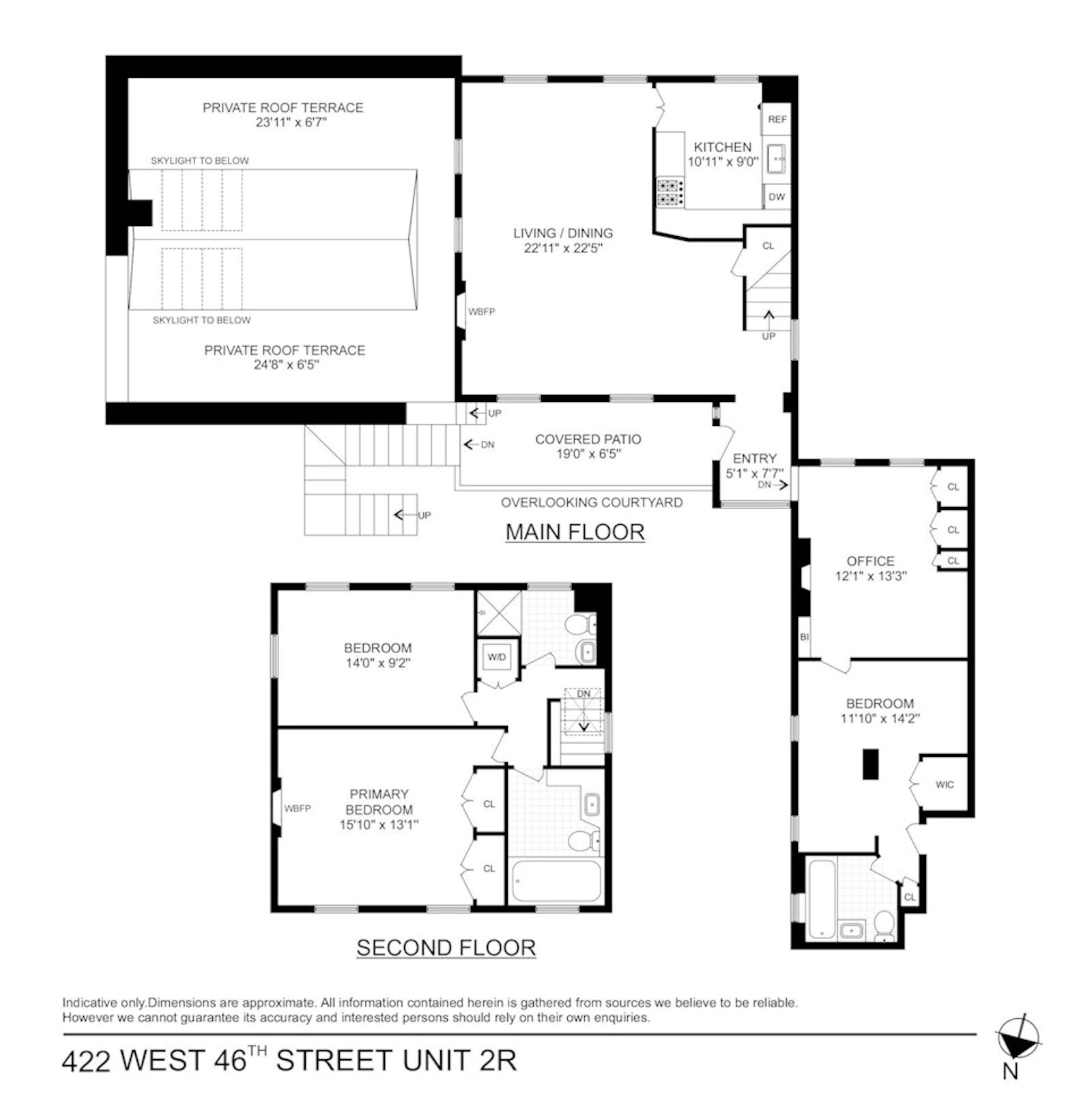 422 West 46th Street, Unit 2R Manhattan, NY 10036 - Photo 10 of 10