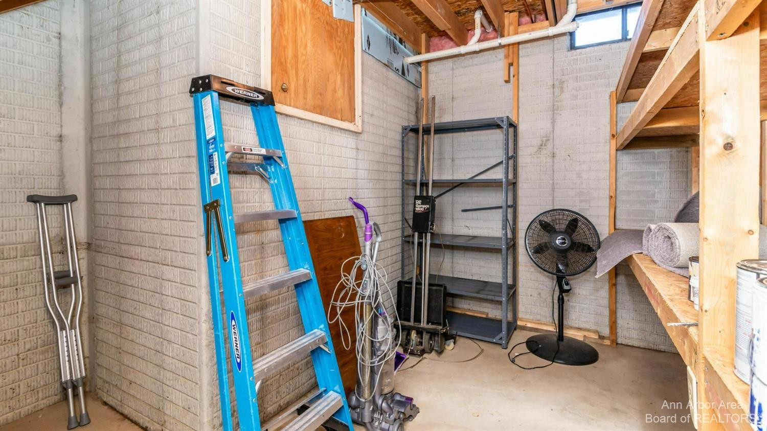 3450 West Albain Road Monroe, MI 48161 - Photo 44 of 64 Nice store room in basement