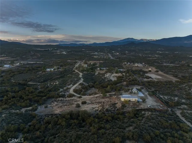 a view of city and mountain