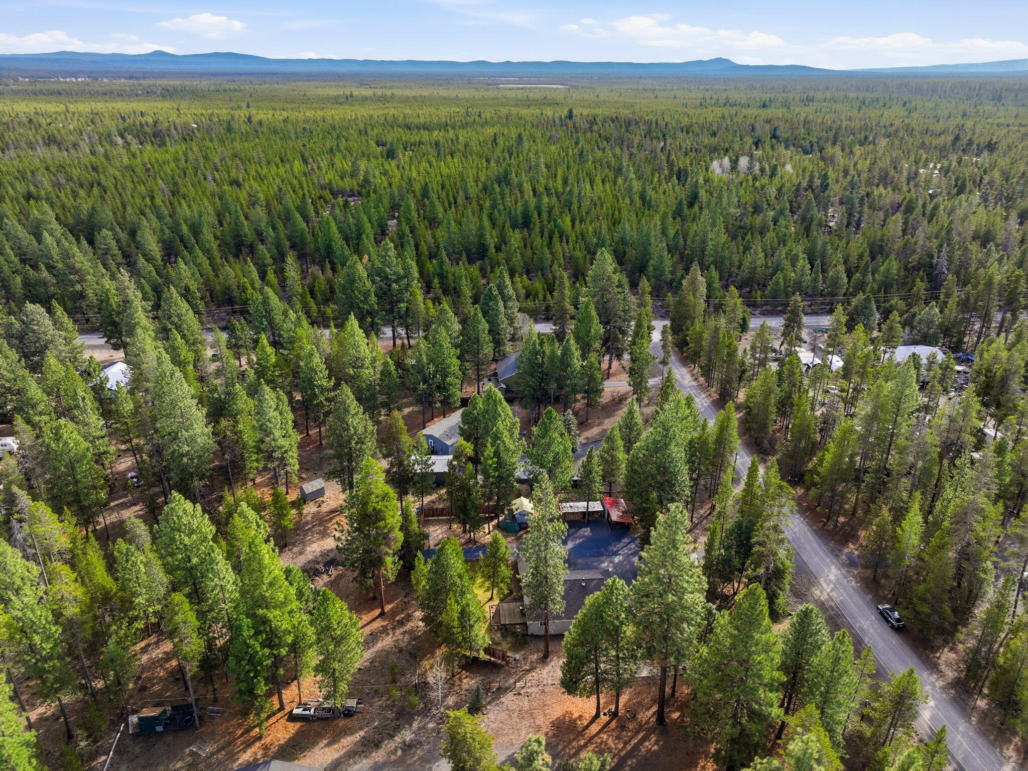 51432 Jory Road La Pine, OR 97739 - Photo 45 of 51 a view of a city with lush green forest