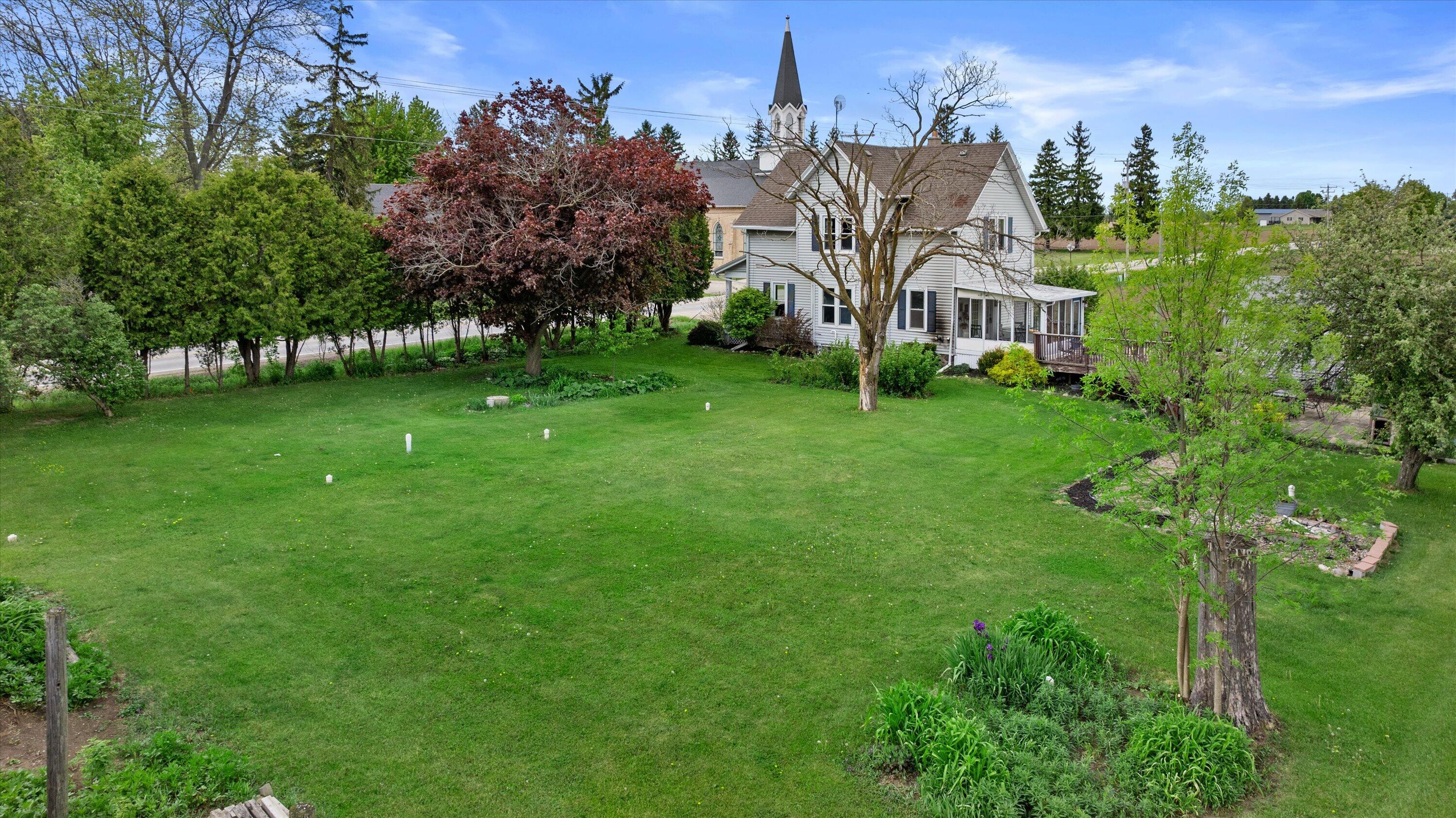 8922 County Highway West Wayne, WI 53010 - Photo 35 of 59 Aerial view