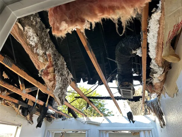 a view of street from balcony