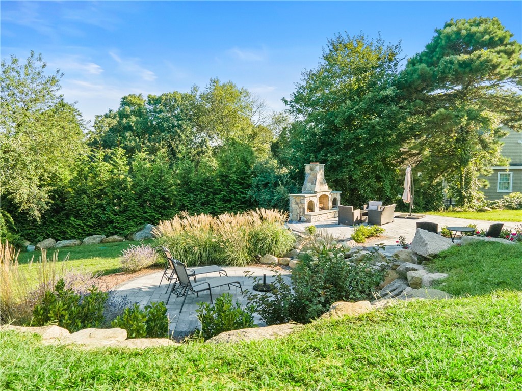 17 Moonlight Drive Westerly, RI 02891 - Photo 22 of 50 Backyard Fireplace