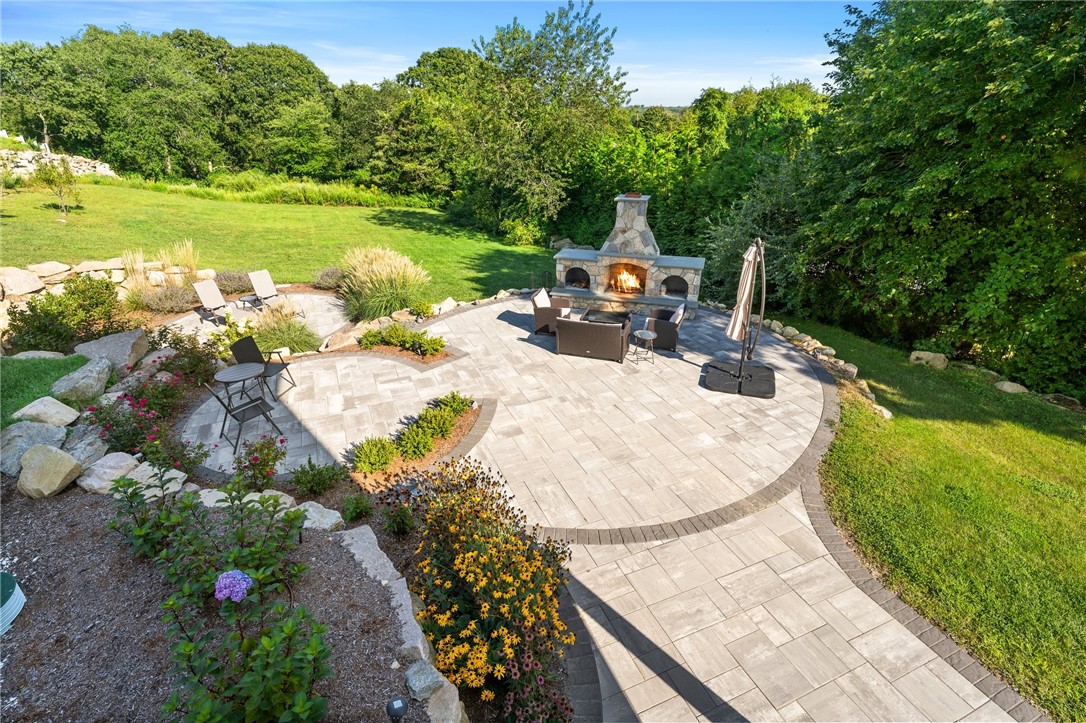 17 Moonlight Drive Westerly, RI 02891 - Photo 23 of 50 Backyard Fireplace