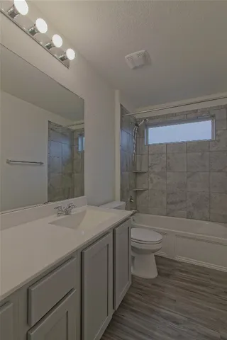 a utility room with closet