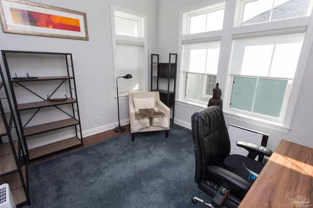 a view of a entryway door front of house