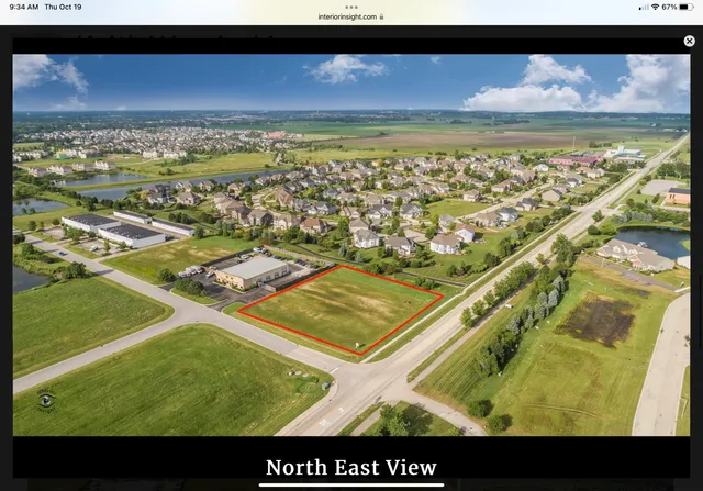 a view of an ocean and beach