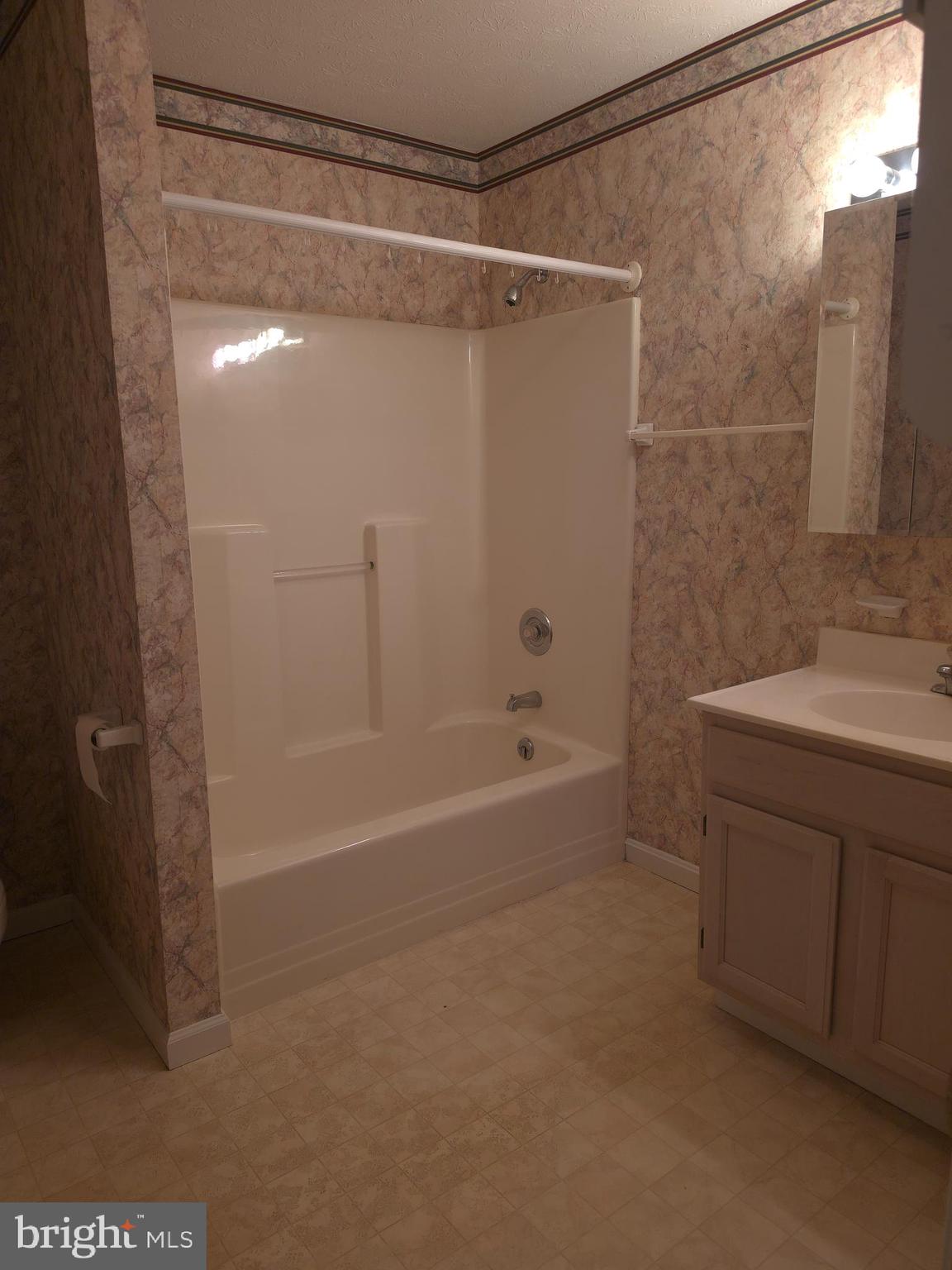 142 Braddock Boulevard Inwood, WV 25428 - Photo 21 of 36 a bathroom with a shower and a sink