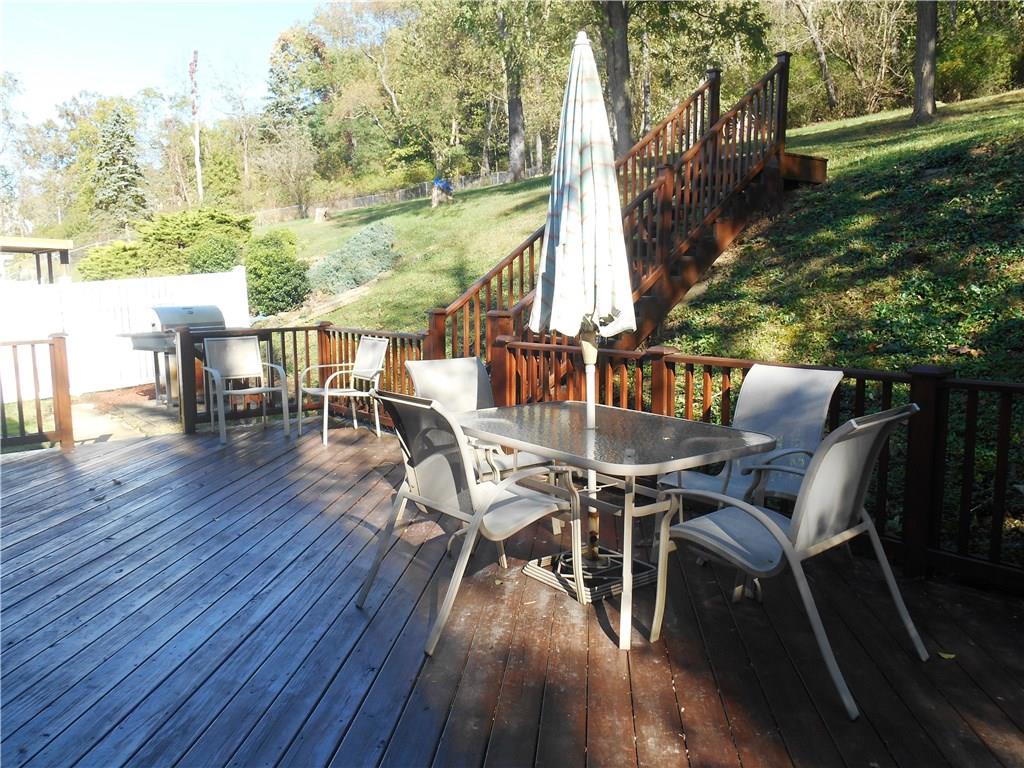 5749 Library Road Bethel Park, PA 15102 - Photo 22 of 25 This deck is the entire length of the house!!
