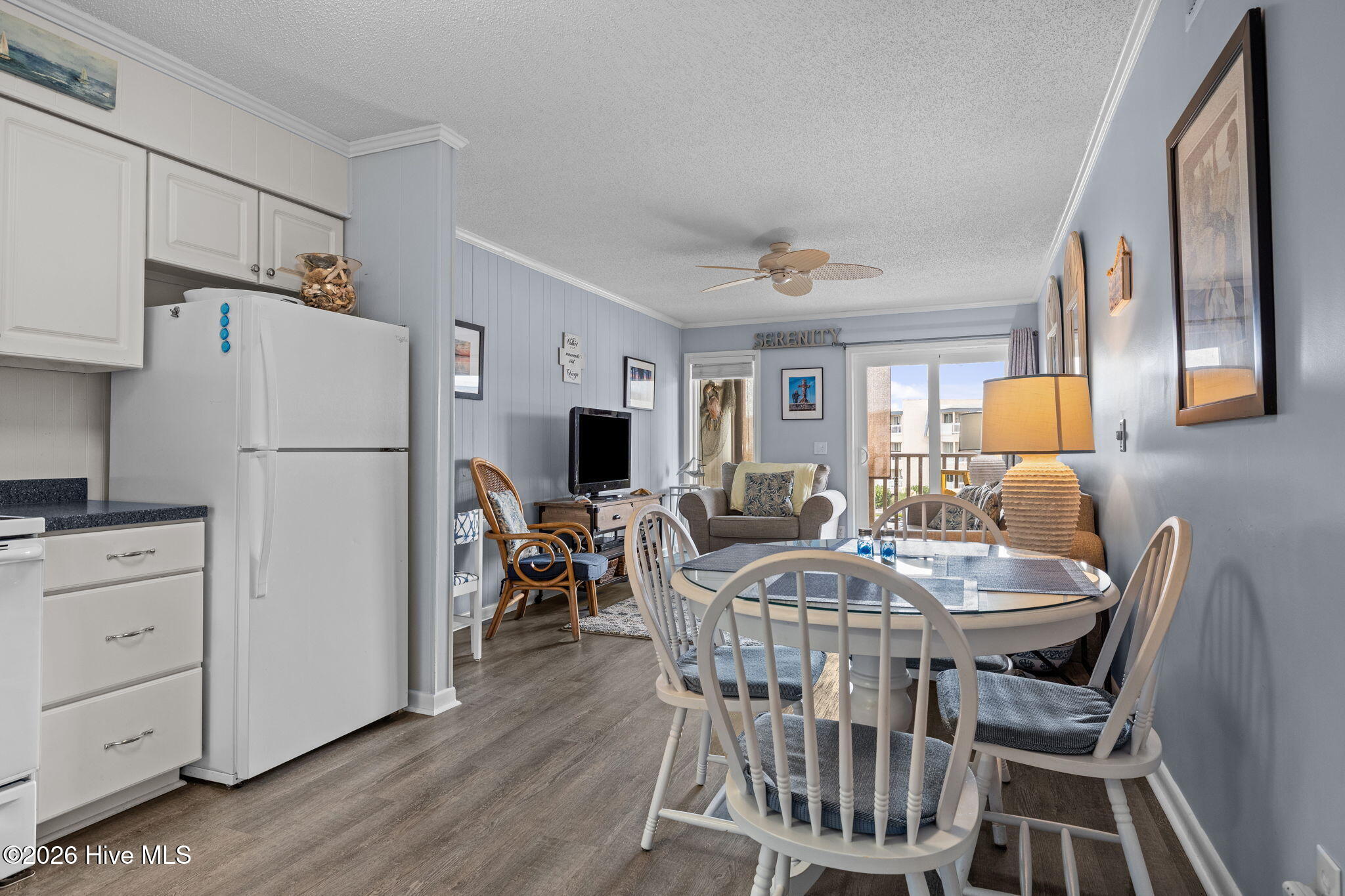 View From Entry Through Kitchen to Living Room