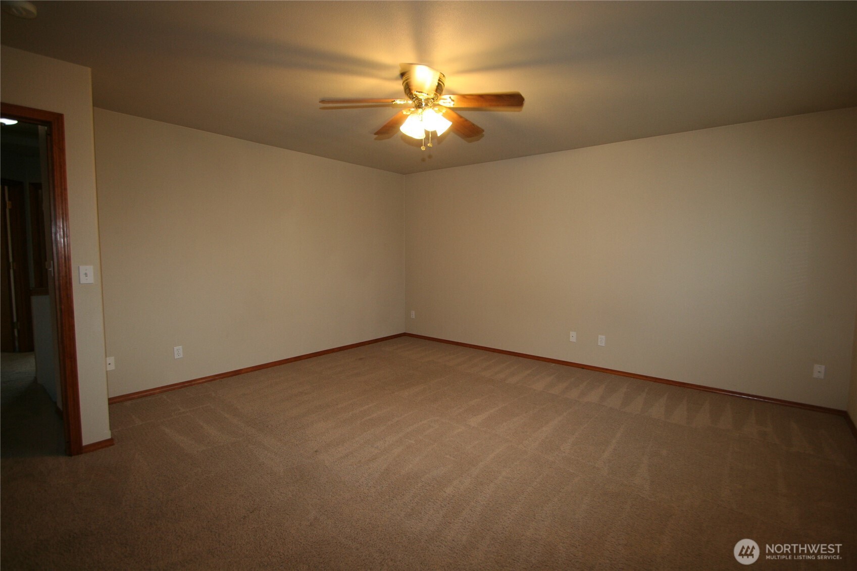 673 Southwest 20th Street Chehalis, WA 98532 - Photo 17 of 17 a view of an empty room and chandelier fan