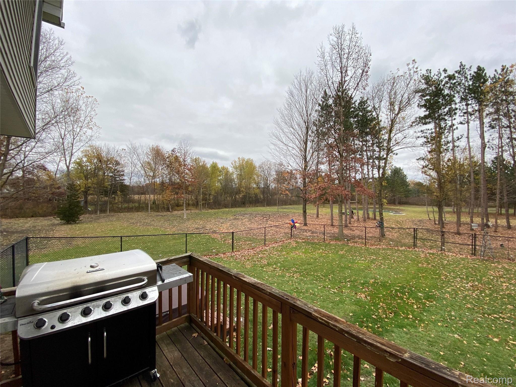 2120 East Vienna Road Clio, MI 48420 - Photo 34 of 37 Great Yard 3.6 ACRES! Has Pond & Many Trails! Large Fenced Area!