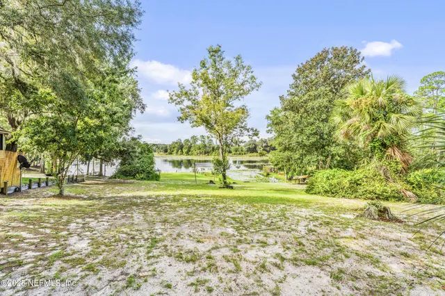 a view of outdoor space and yard