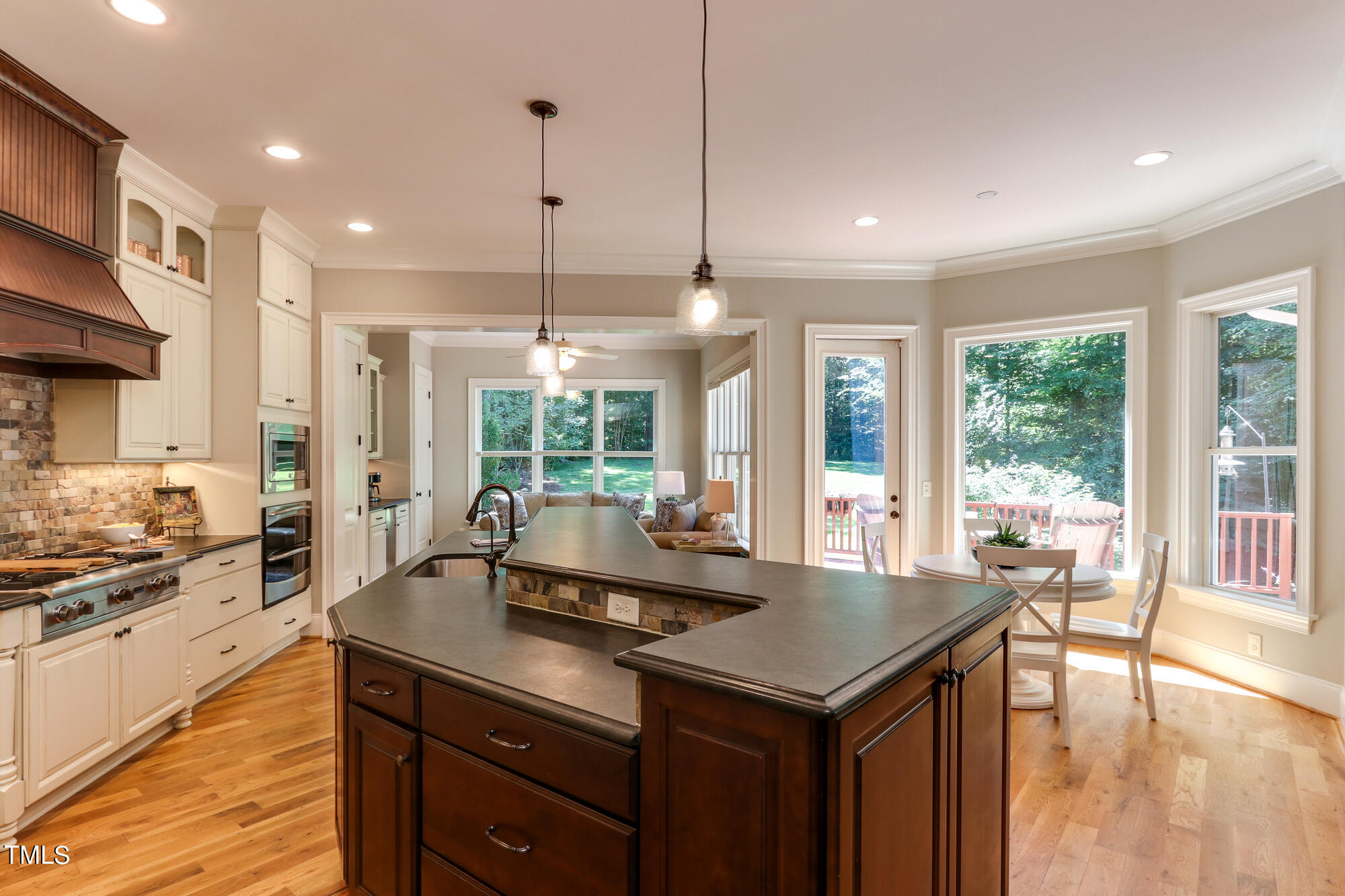 6909 Bartons Bend Way Raleigh, NC 27614 - Photo 12 of 80 Everyone Will Feel Included In This Amazing Chefs Kitchen With Breakfast Room And Walls Of Windows