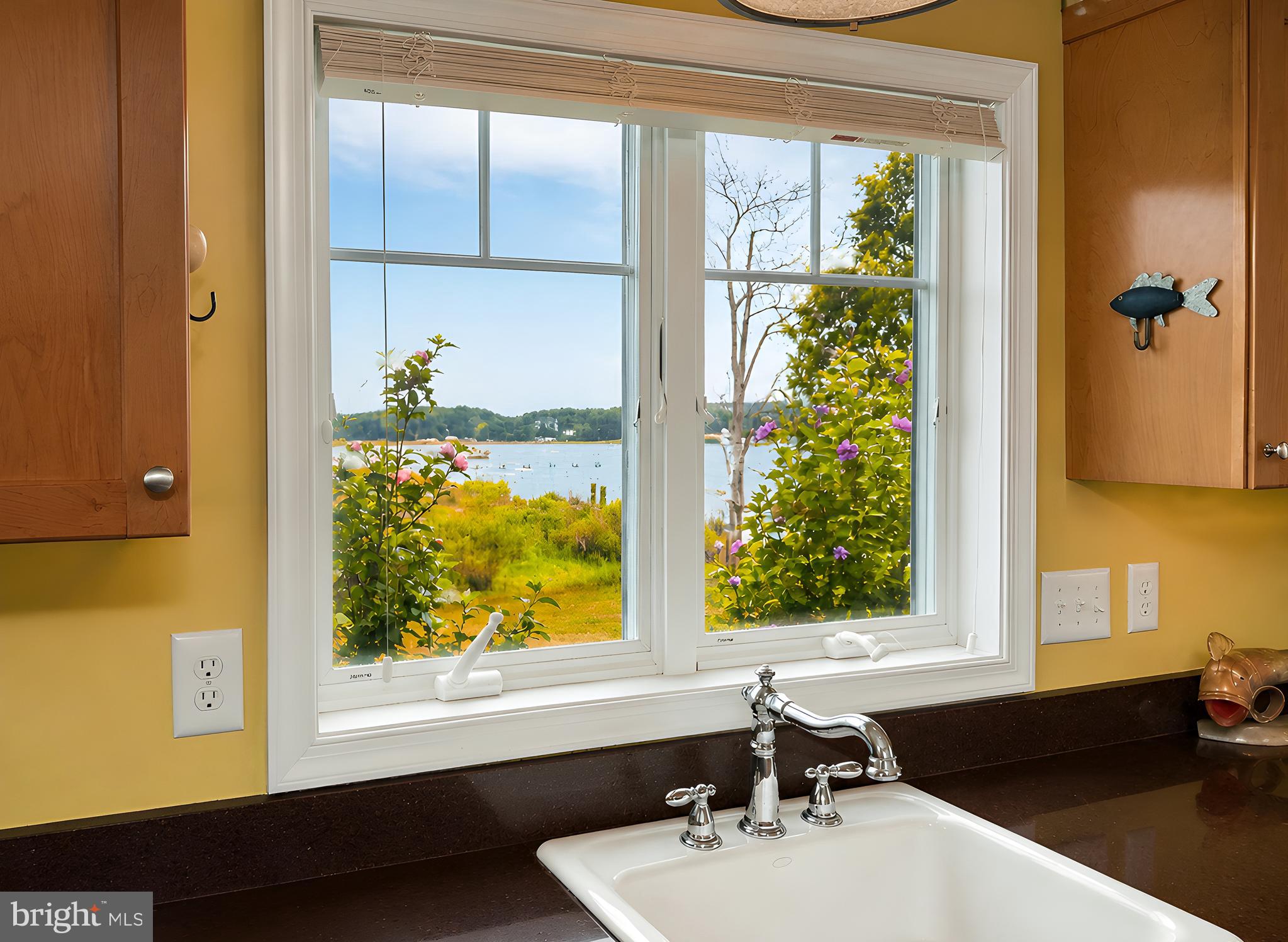 16144 Thomas Road Piney Point, MD 20674 - Photo 20 of 98 Bright, Well-Designed Kitchen with Scenic Views