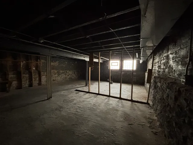 a view of water heater room