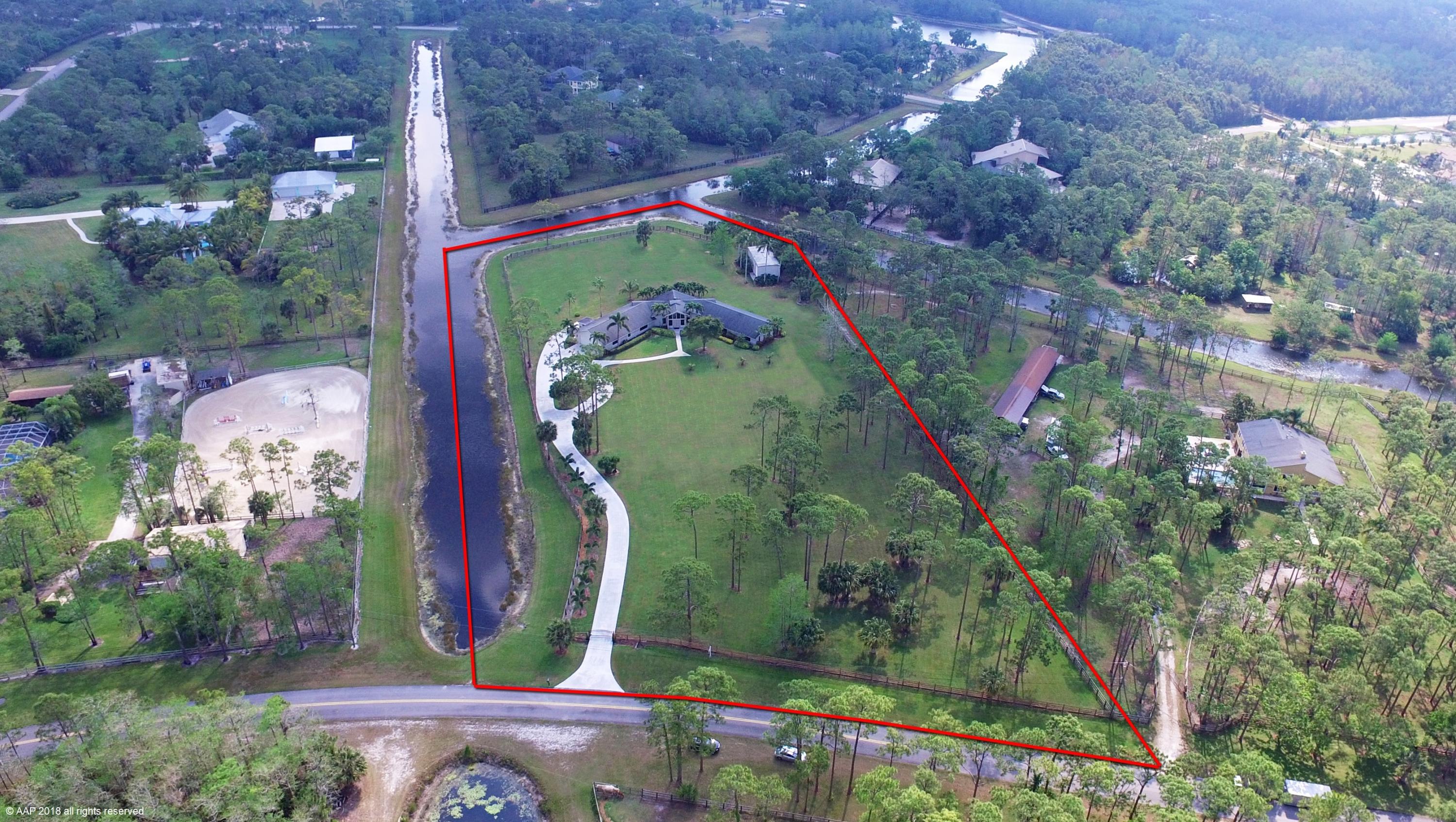 5968 Reynolds Road Lake Worth, FL 33449 - Photo 31 of 34 Front Aerial