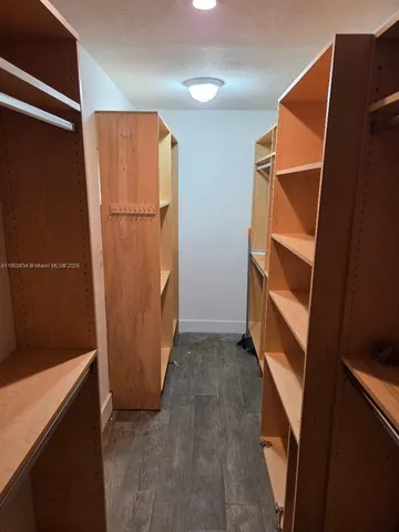 a view of a bathtub in a bathroom