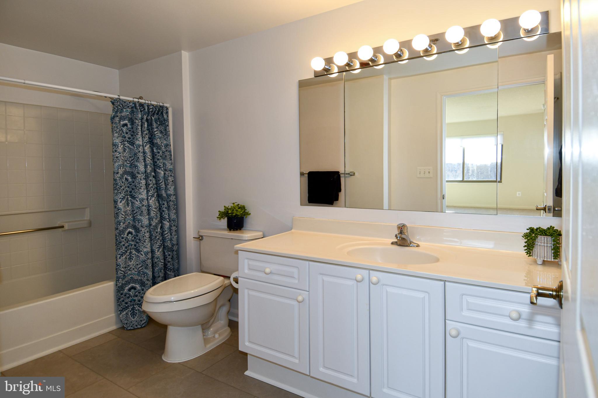 3100 North Leisure World Boulevard, Unit 801 Silver Spring, MD 20906 - Photo 33 of 69 a bathroom with a sink a toilet and shower