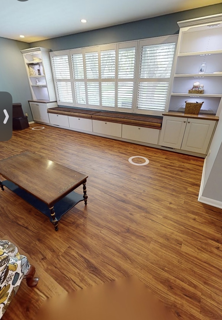 48 Lloyd Street Cary, IL 60013 - Photo 22 of 62 wooden floor with pool table and windows