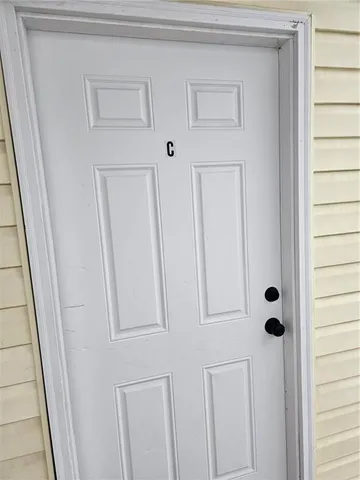 a view of an entryway