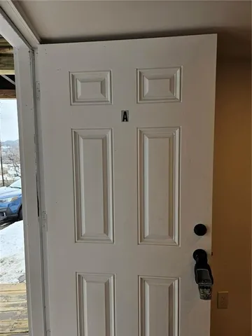 a view of an entryway