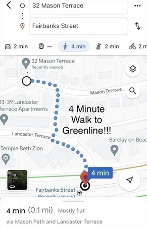 $4,200 | 32 Mason Terrace, Unit 2, Brookline, MA 02446