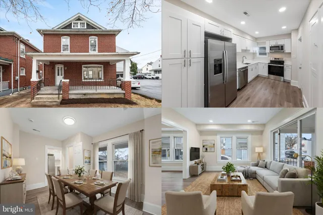 a living room with stainless steel appliances kitchen island granite countertop furniture and a view of kitchen