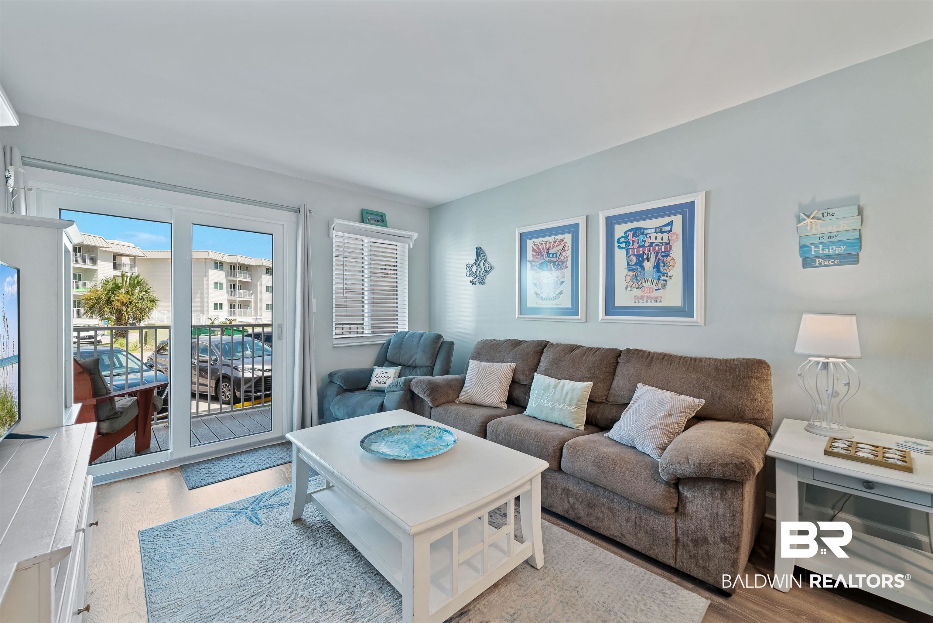 400 Plantation Road, Unit 2123 Gulf Shores, AL 36542 - Photo 12 of 44 Living room with light hardwood / wood-style flooring