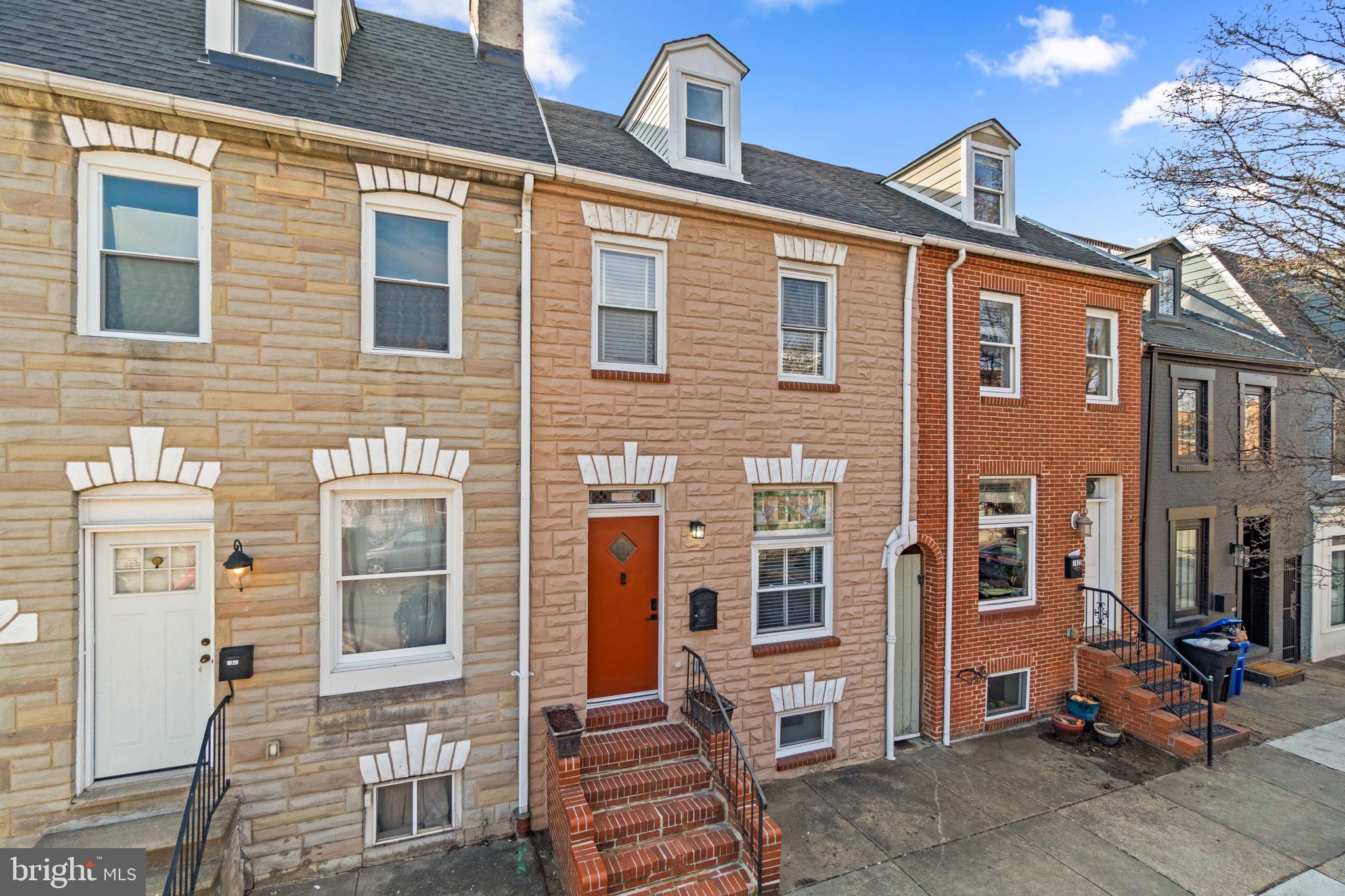 1827 Bank Street Baltimore, MD 21231 - Photo 2 of 31 Charming row homes with unique facades.