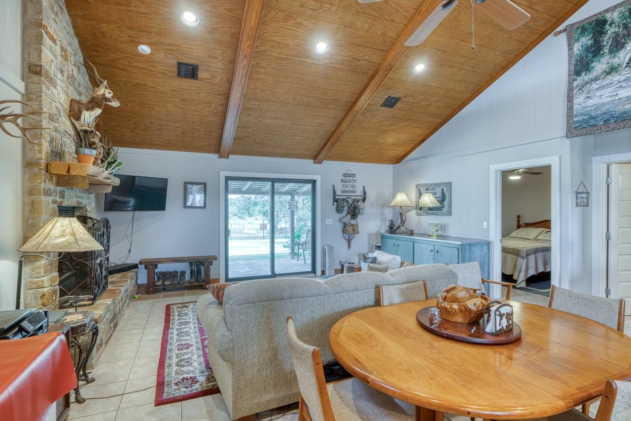 352 Keller Velino Road Mason, TX 76856 - Photo 11 of 25 a dining room with furniture and window