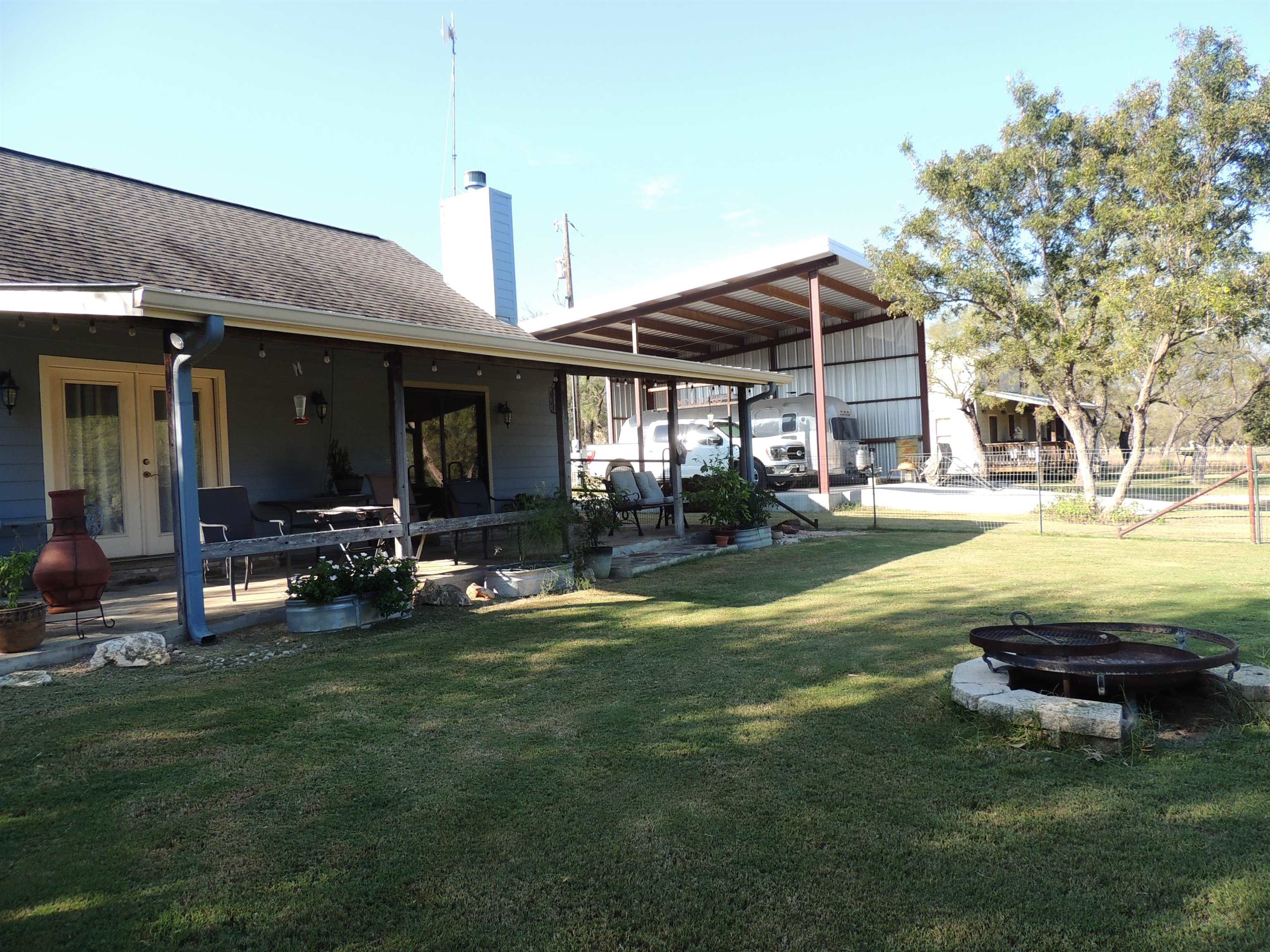 352 Keller Velino Road Mason, TX 76856 - Photo 24 of 25 a view of a house with swimming pool and sitting area