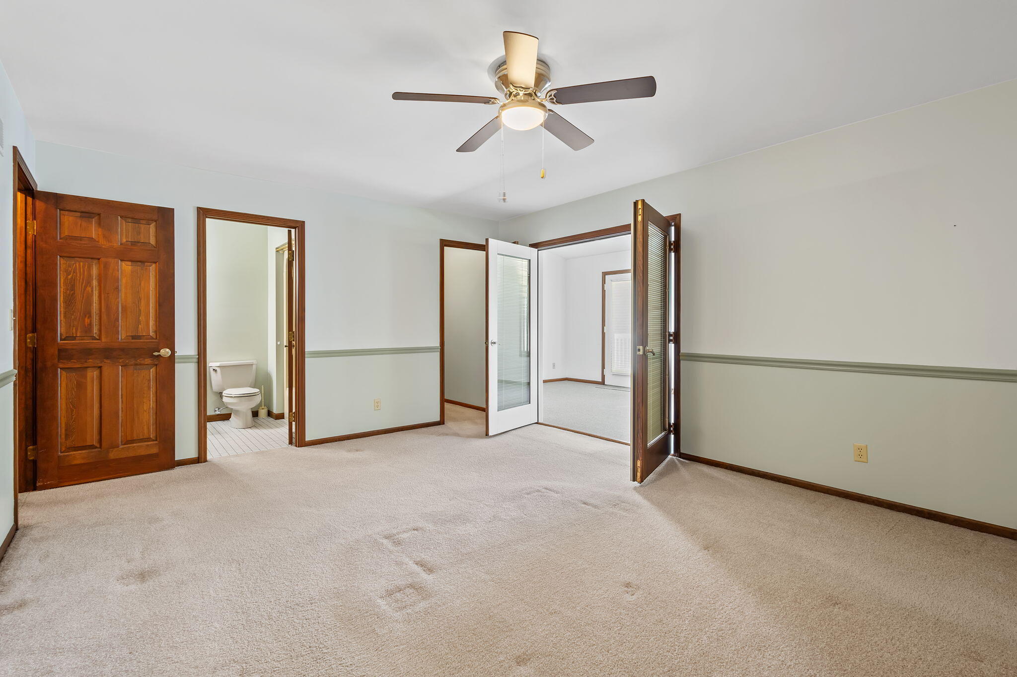 1905 Juniper Street Southwest De Motte, IN 46310 - Photo 22 of 42 a view of empty room with ceiling fan